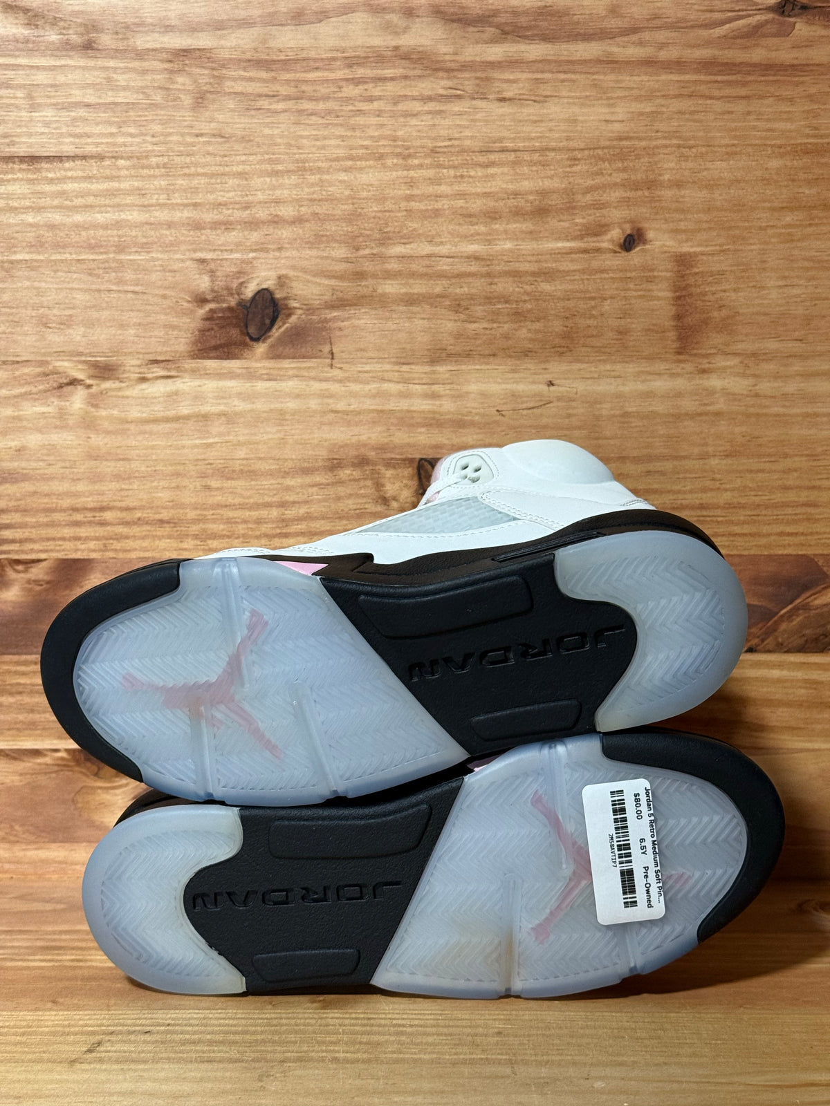 Jordan 5 Retro Medium Soft Pink (GS) - Size 6.5Y