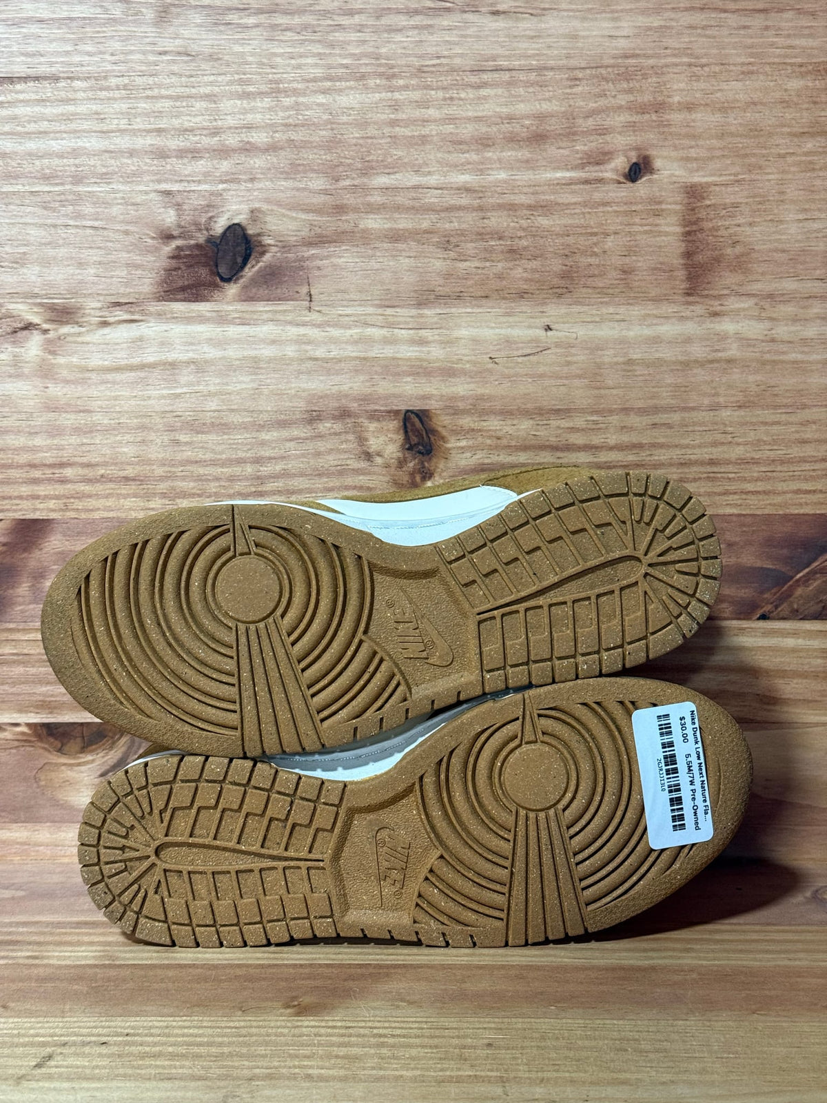 Nike Dunk Low Next Nature Flax Coconut Milk (Women's) - Size 7W