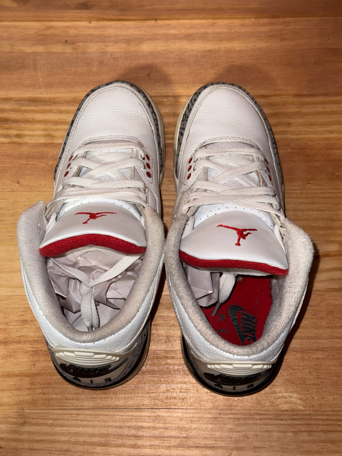 Jordan 3 Retro White Cement Reimagined (GS) - Size 6Y