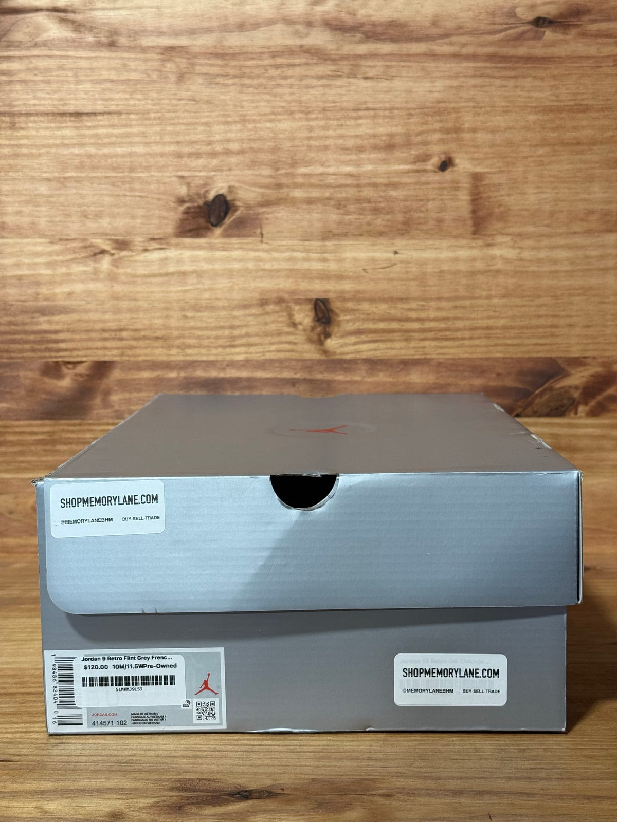 Jordan 9 Retro Flint Grey French Blue (2026) - Size 10