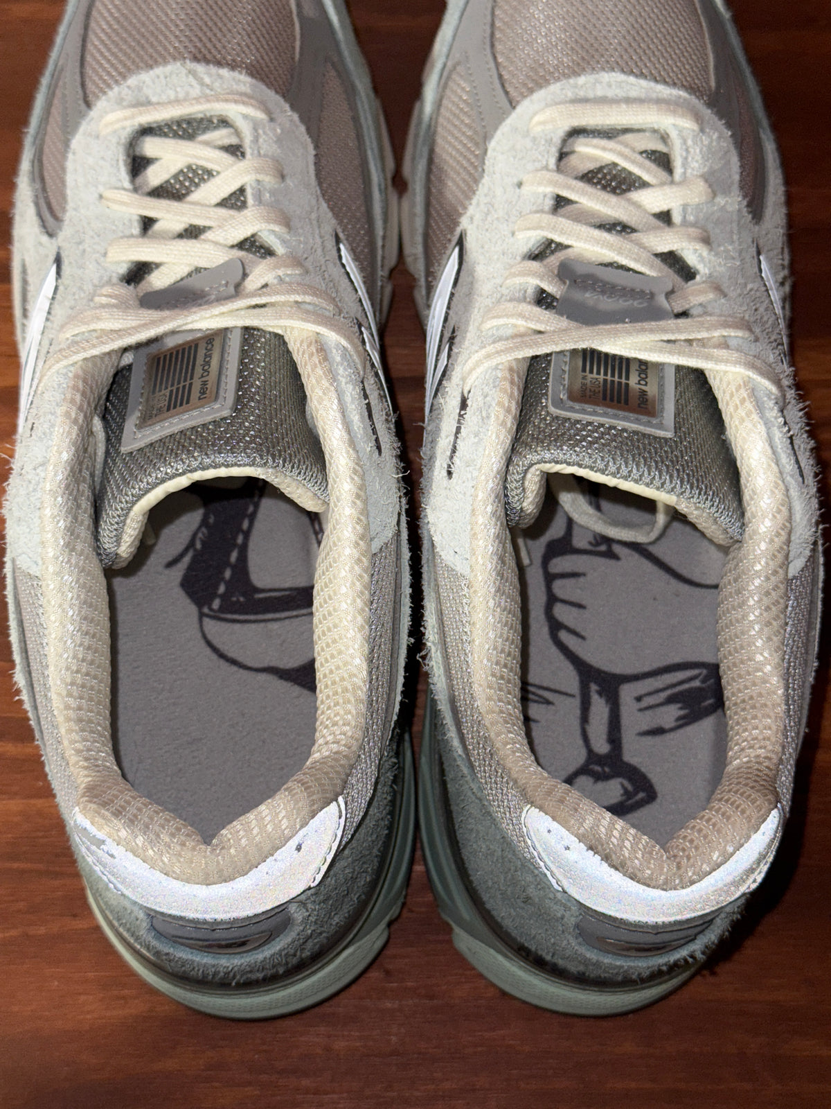 New Balance 990v4 MiUSA The Whitaker Group Willful Bias Size 11