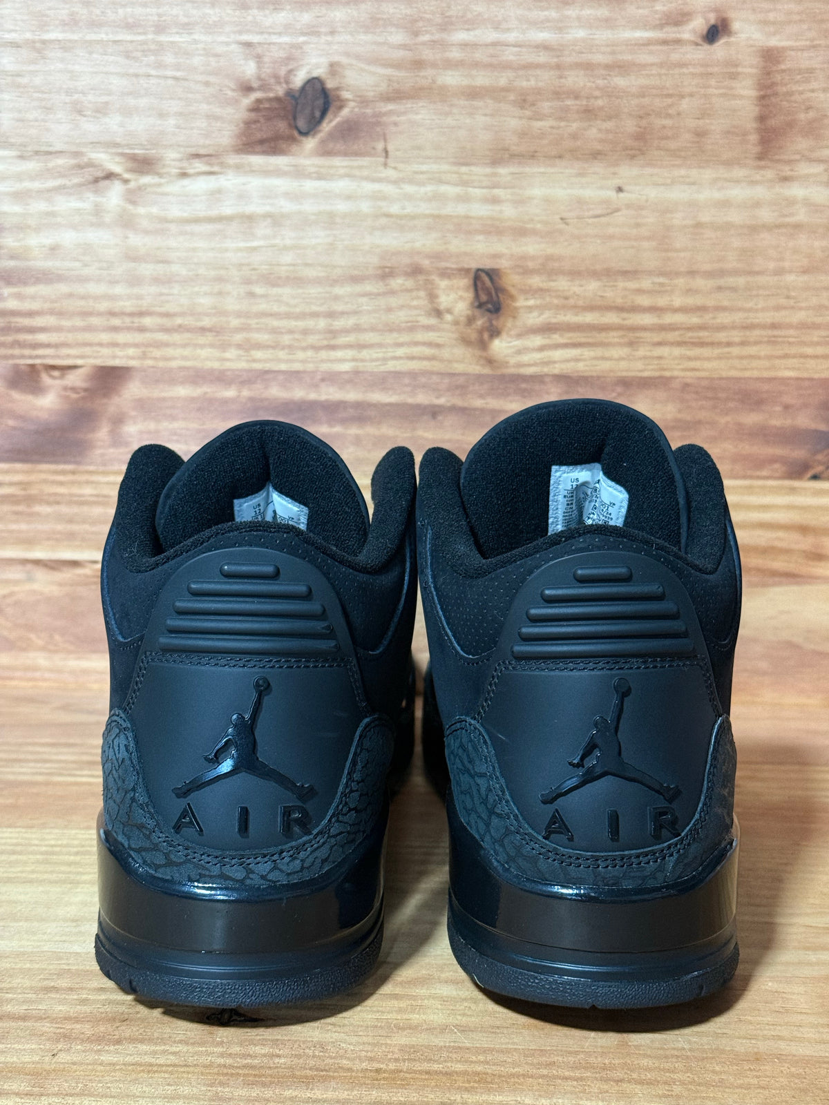Jordan 3 Retro Black Cat (2025) - Size 12