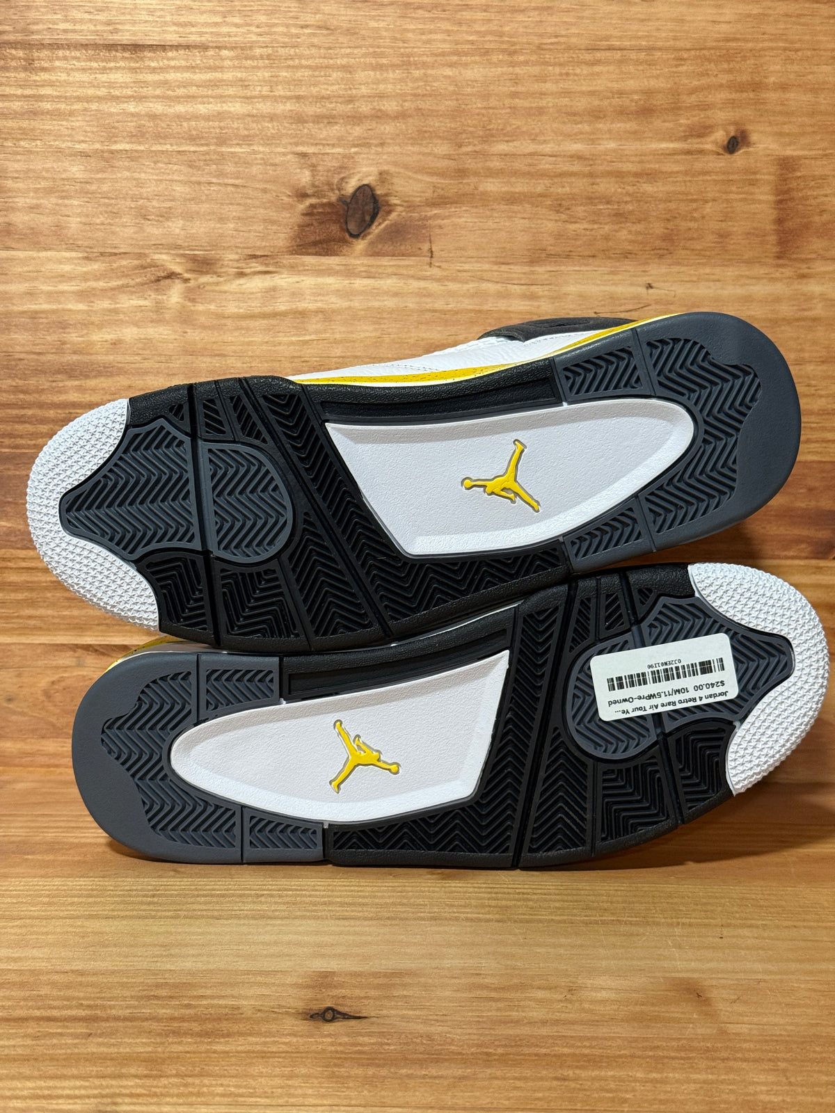 Jordan 4 Retro Rare Air Tour Yellow