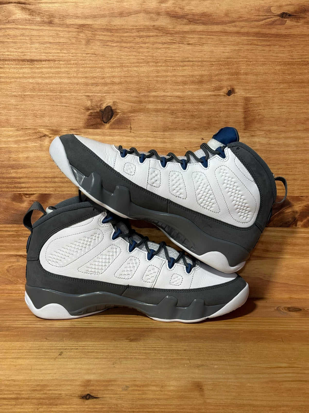 Jordan 9 Retro Flint Grey French Blue (2026) - Size 11