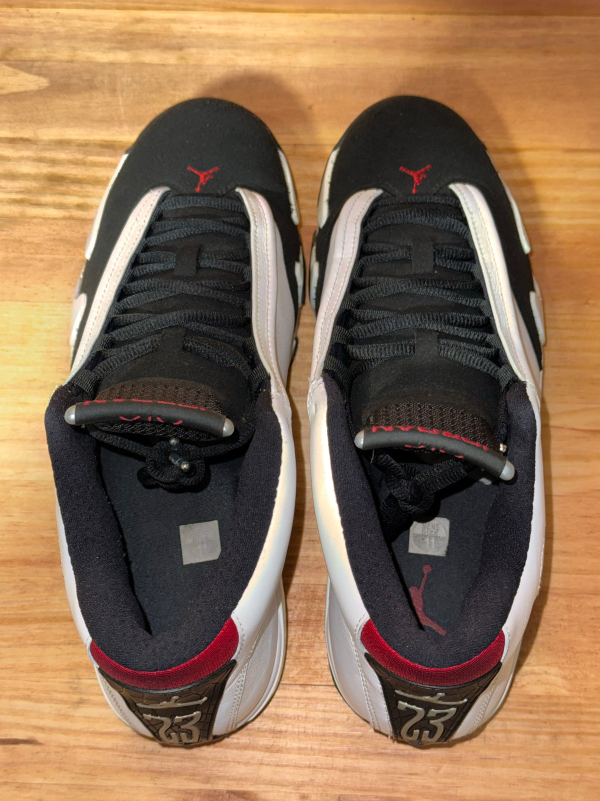 Jordan 14 Retro Black Toe (2014)