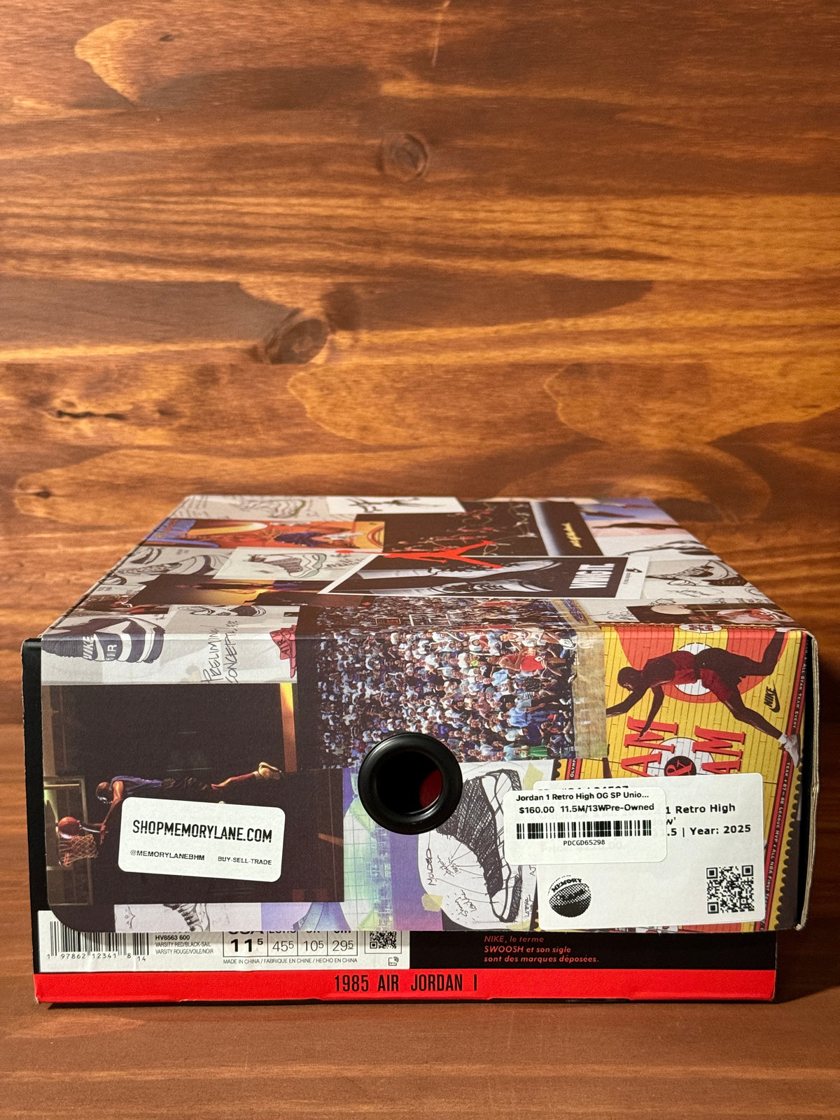 Jordan 1 Retro High OG SP Union LA Chicago Shadow