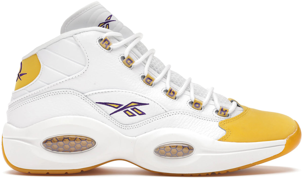 Reebok Question Mid Yellow Toe