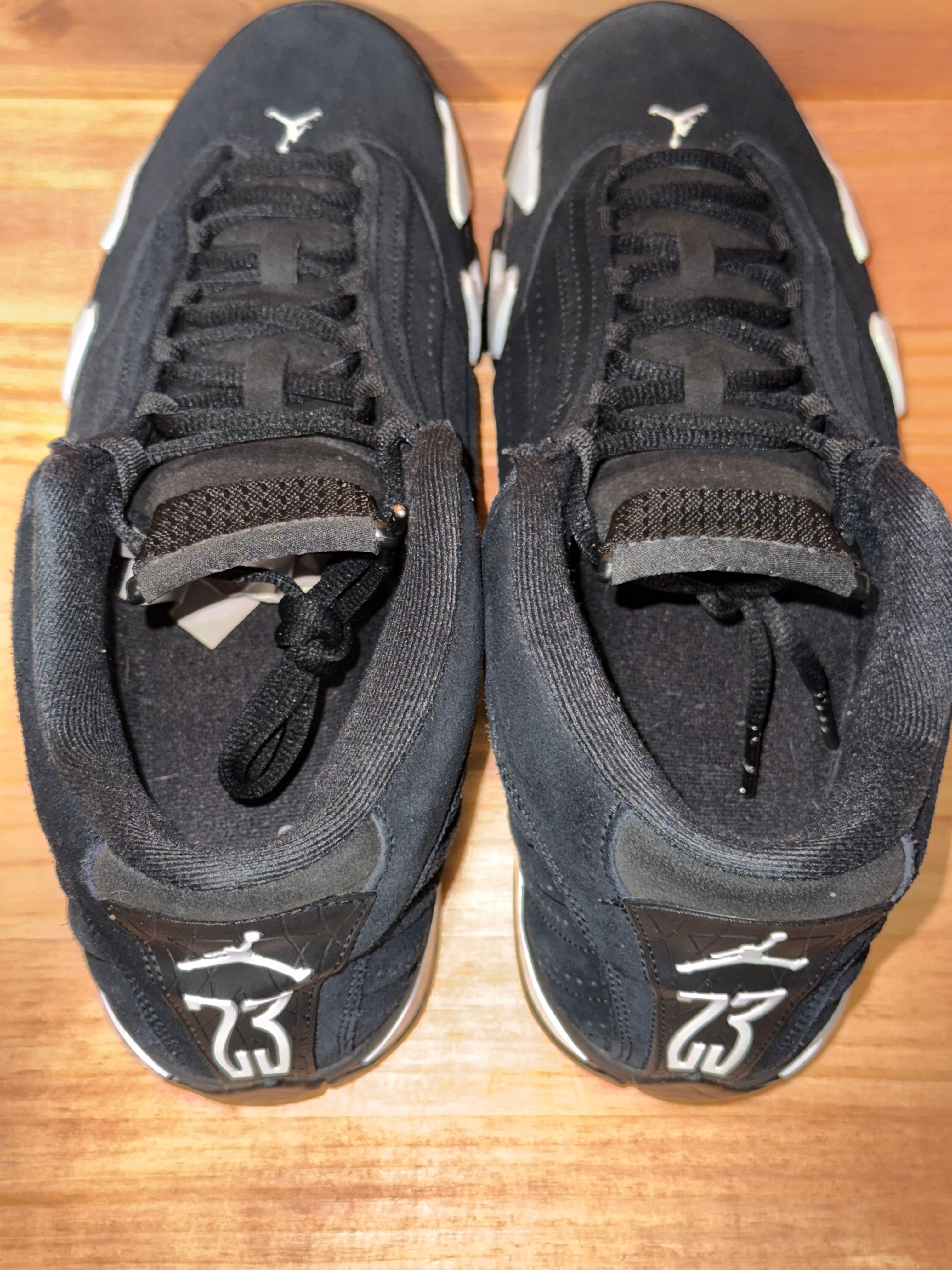 Jordan 14 Retro Black White