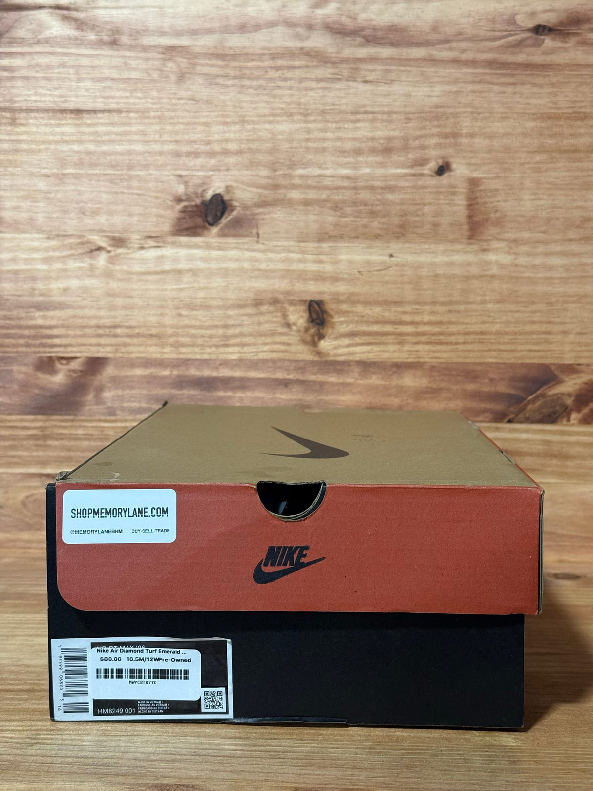 Nike Air Diamond Turf Emerald - Size 10.5