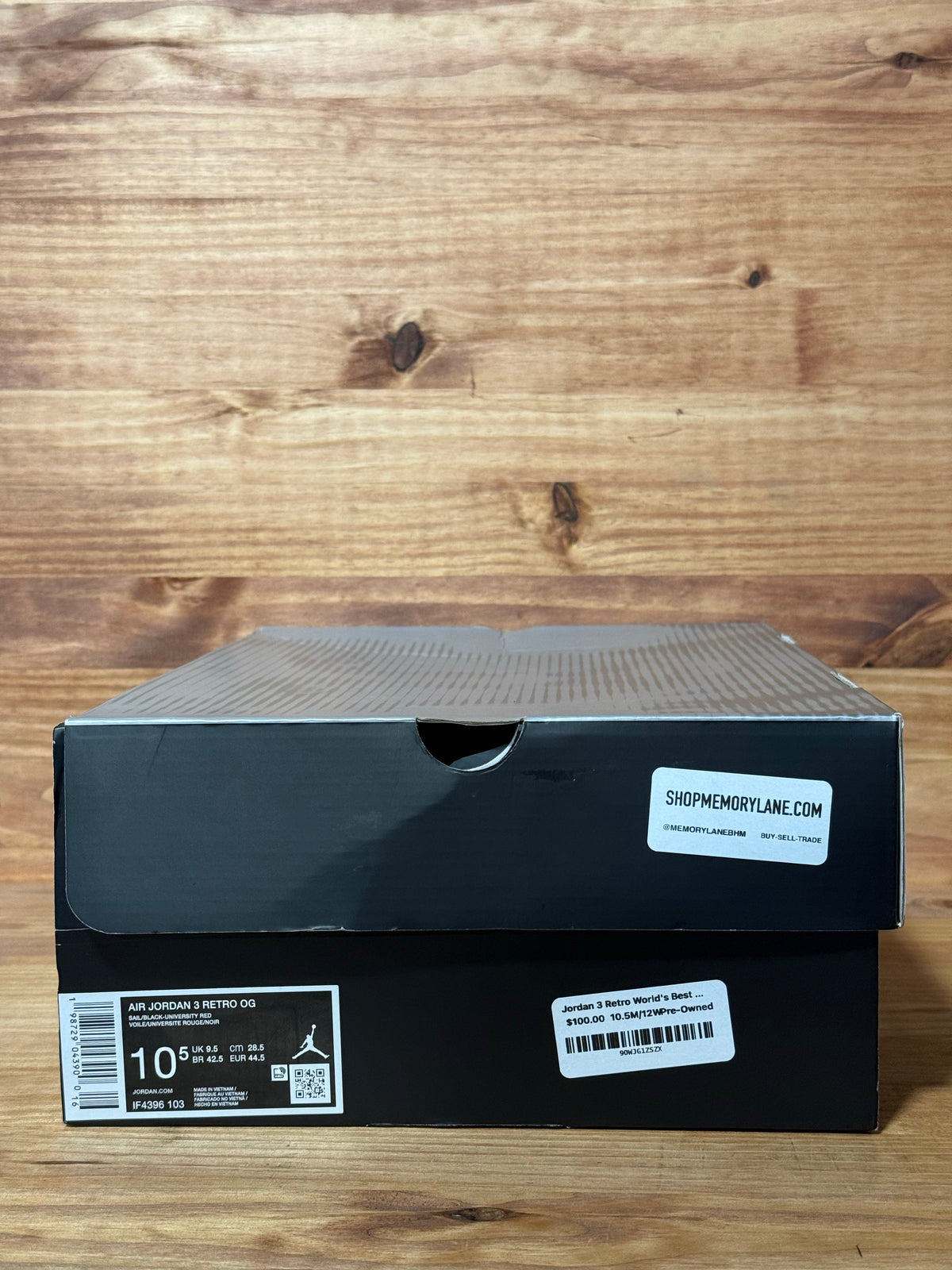 Jordan 3 Retro World's Best Dad