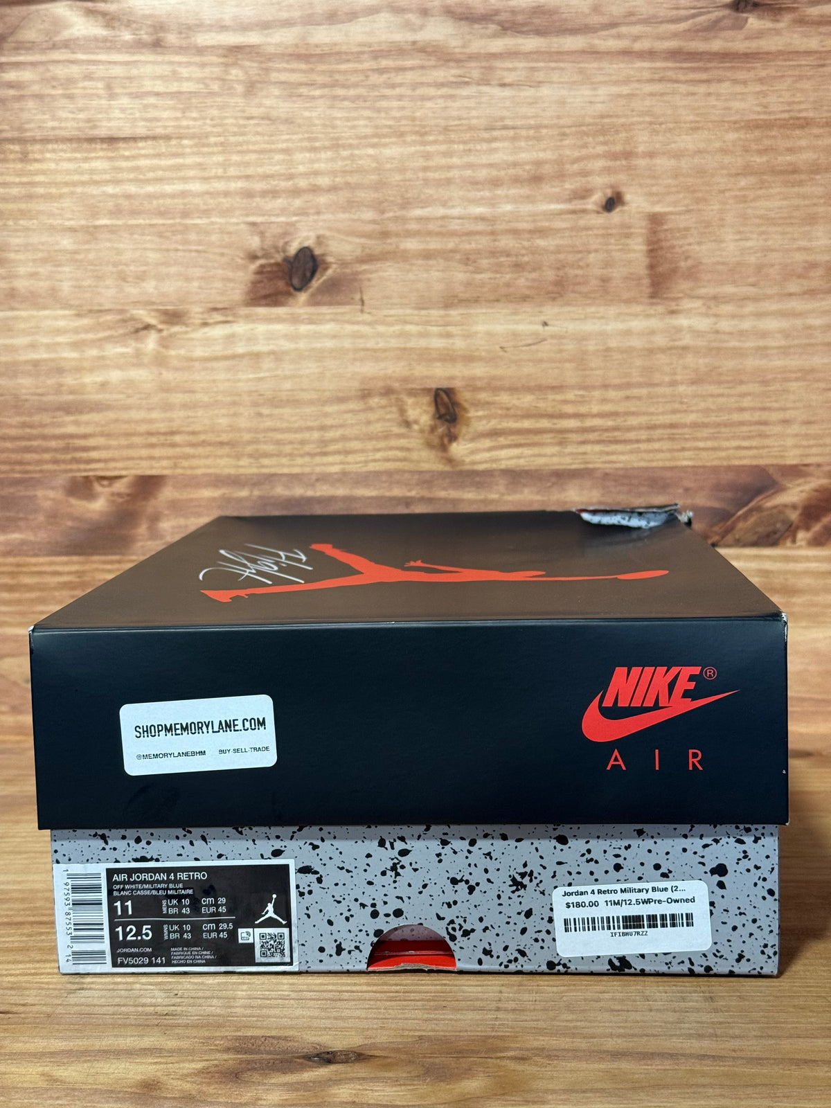 Jordan 4 Retro Military Blue (2024)