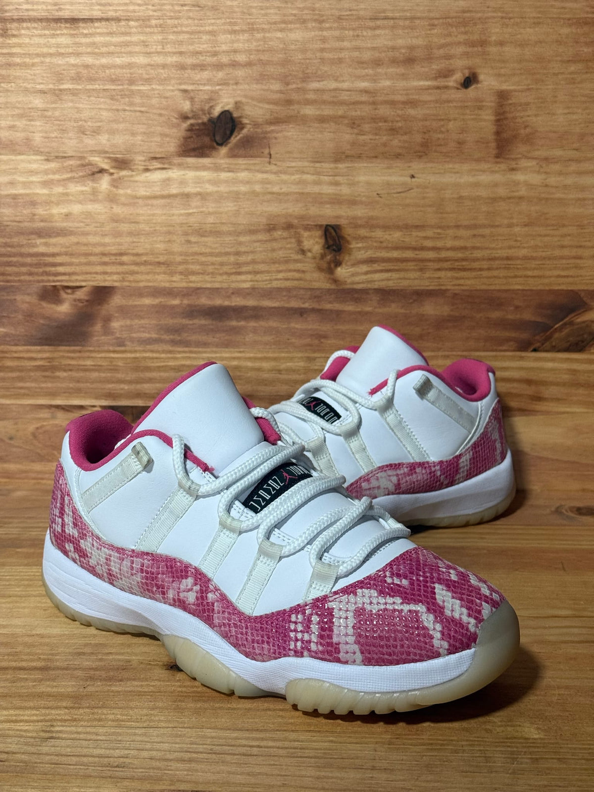 Jordan 11 Retro Low Pink Snakeskin (2019) (Women's) - Size 10W/8.5M