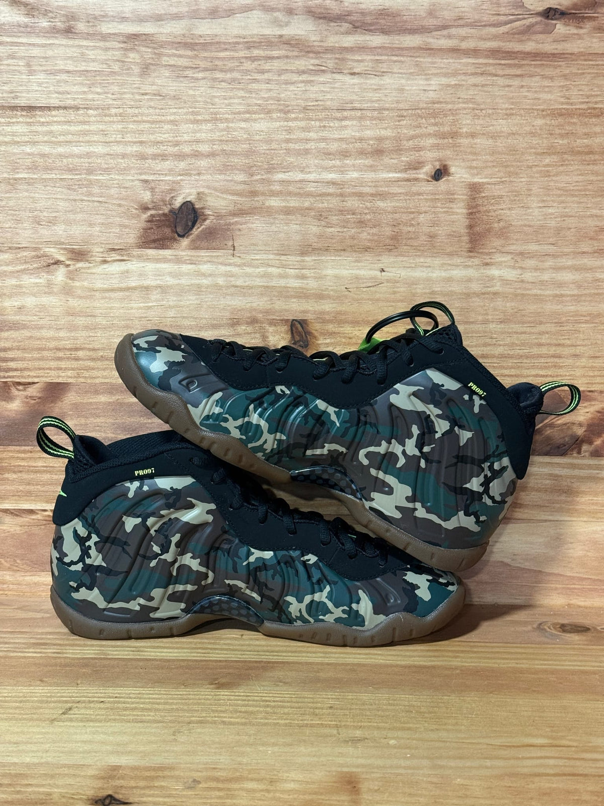 Nike Little Posite Pro Army Camo (2026) (GS) - Size 7Y