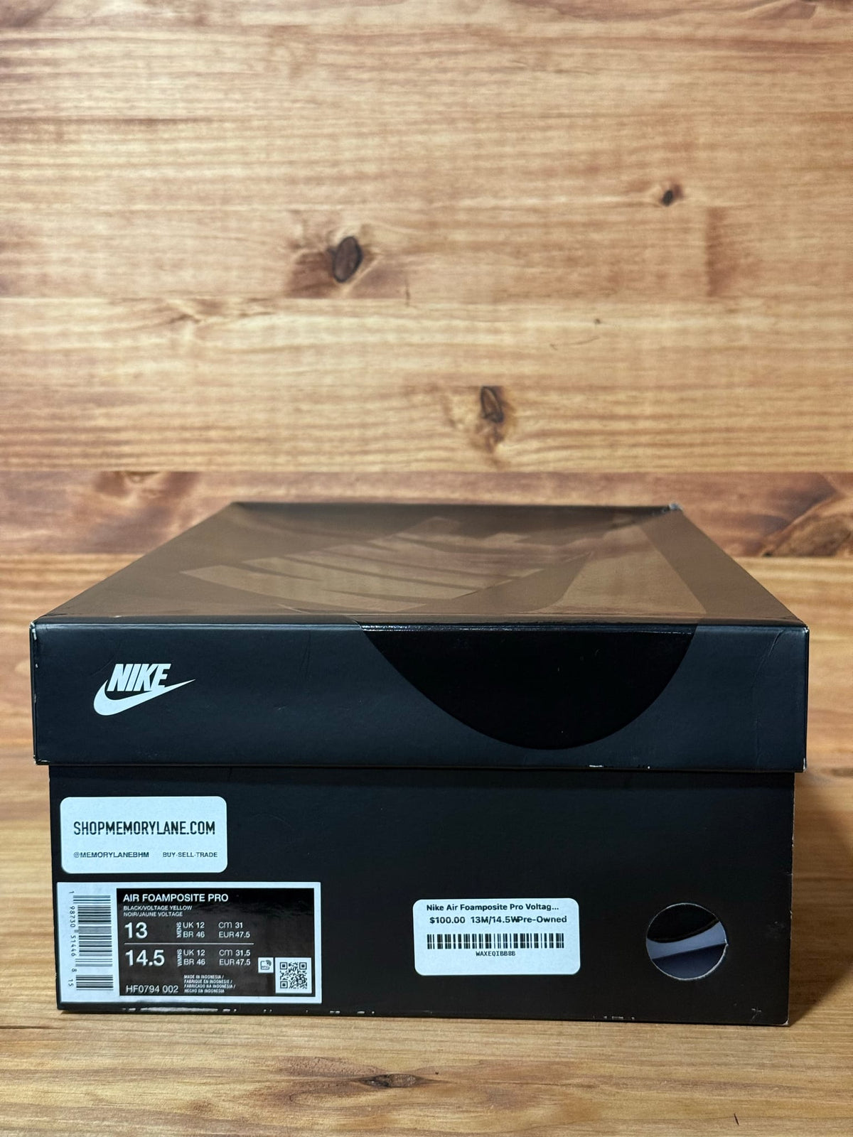 Nike Air Foamposite Pro Voltage (2026) - Size 13