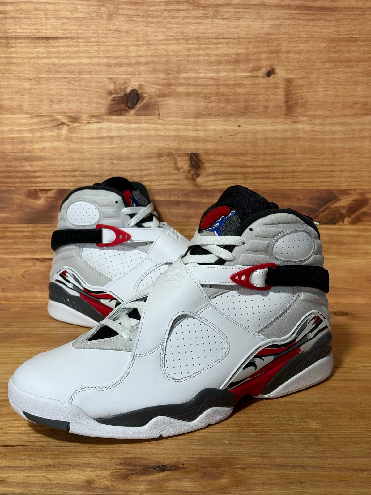 Jordan 8 Retro White True Red (2025) - Size 13