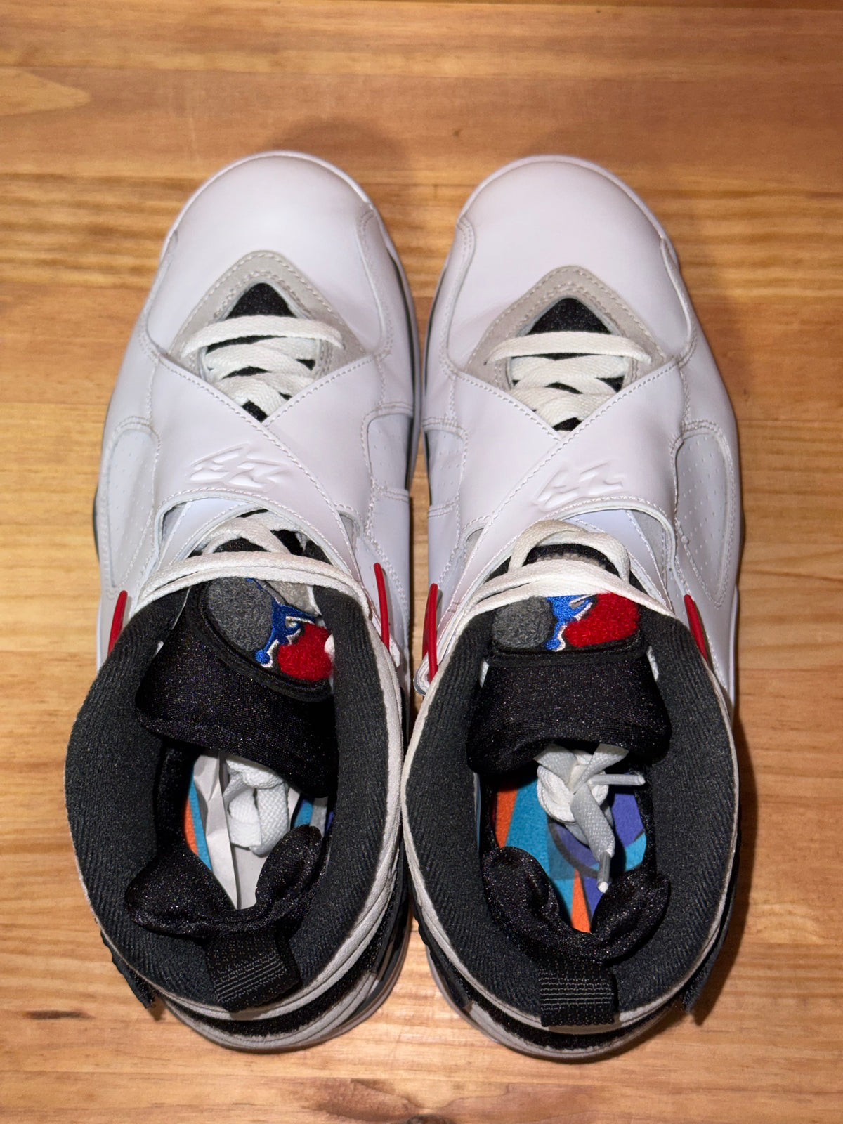 Jordan 8 Retro White True Red (2025)