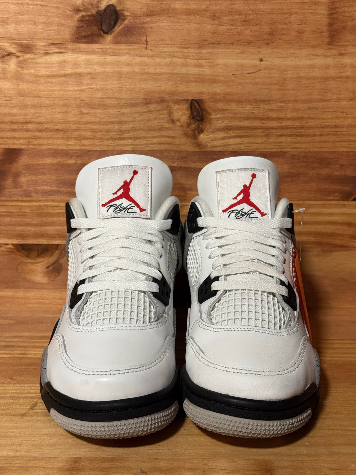 Jordan 4 Retro White Cement (2025) (GS) - Size 6.5Y