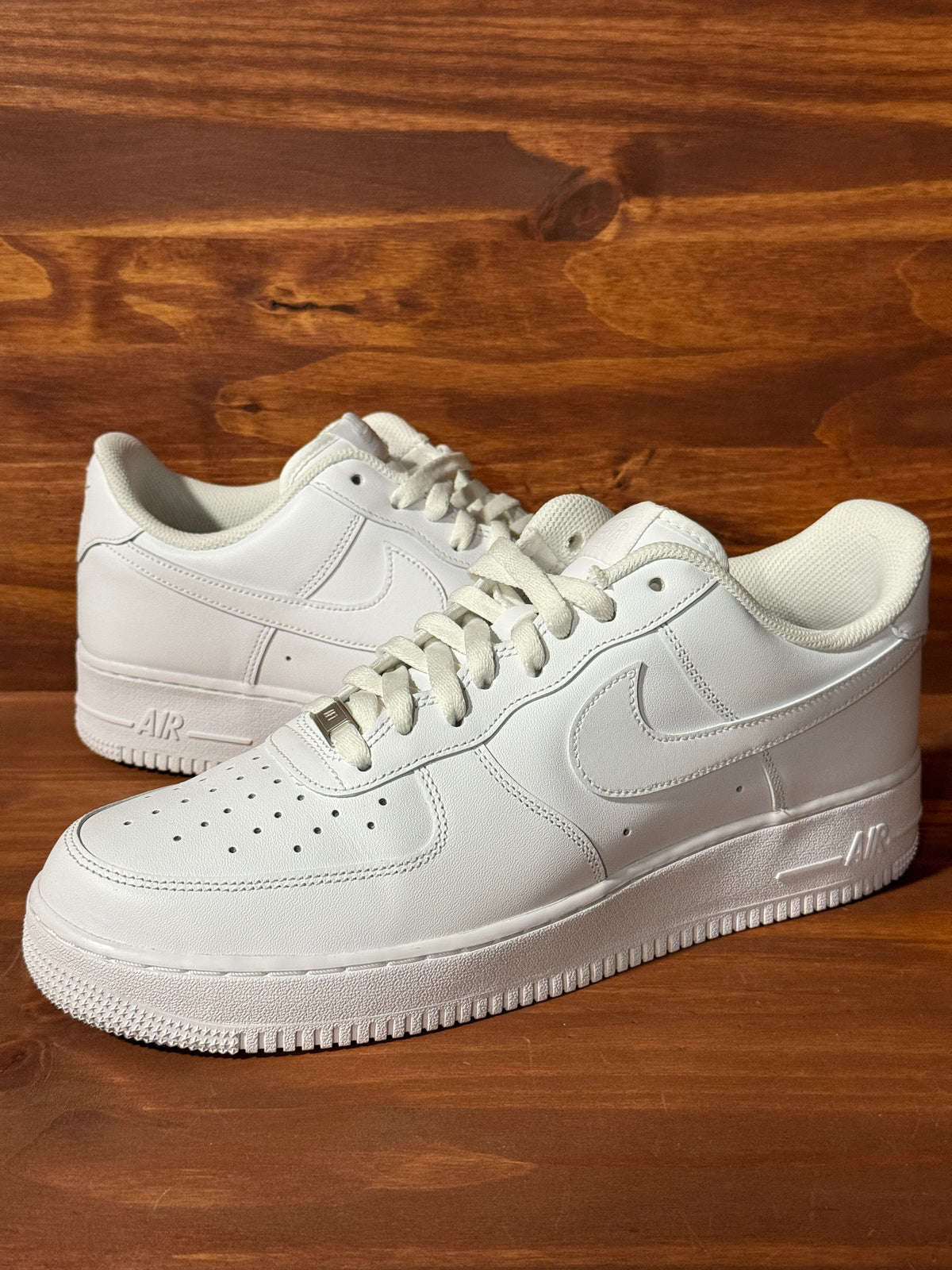 Nike Air Force 1 Low '07 White - Size 12