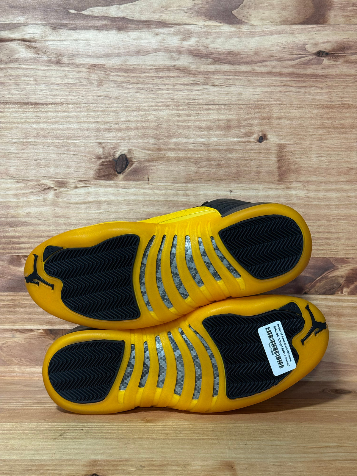Jordan 12 Retro Black University Gold