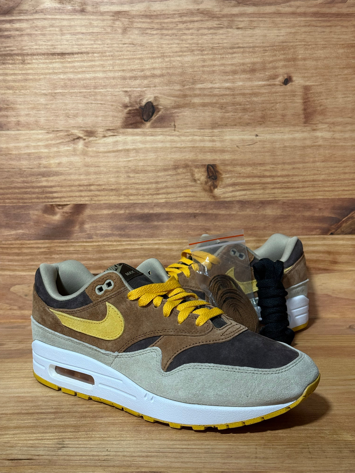 Nike Air Max 1 PRM Duck Pecan Yellow Ochre