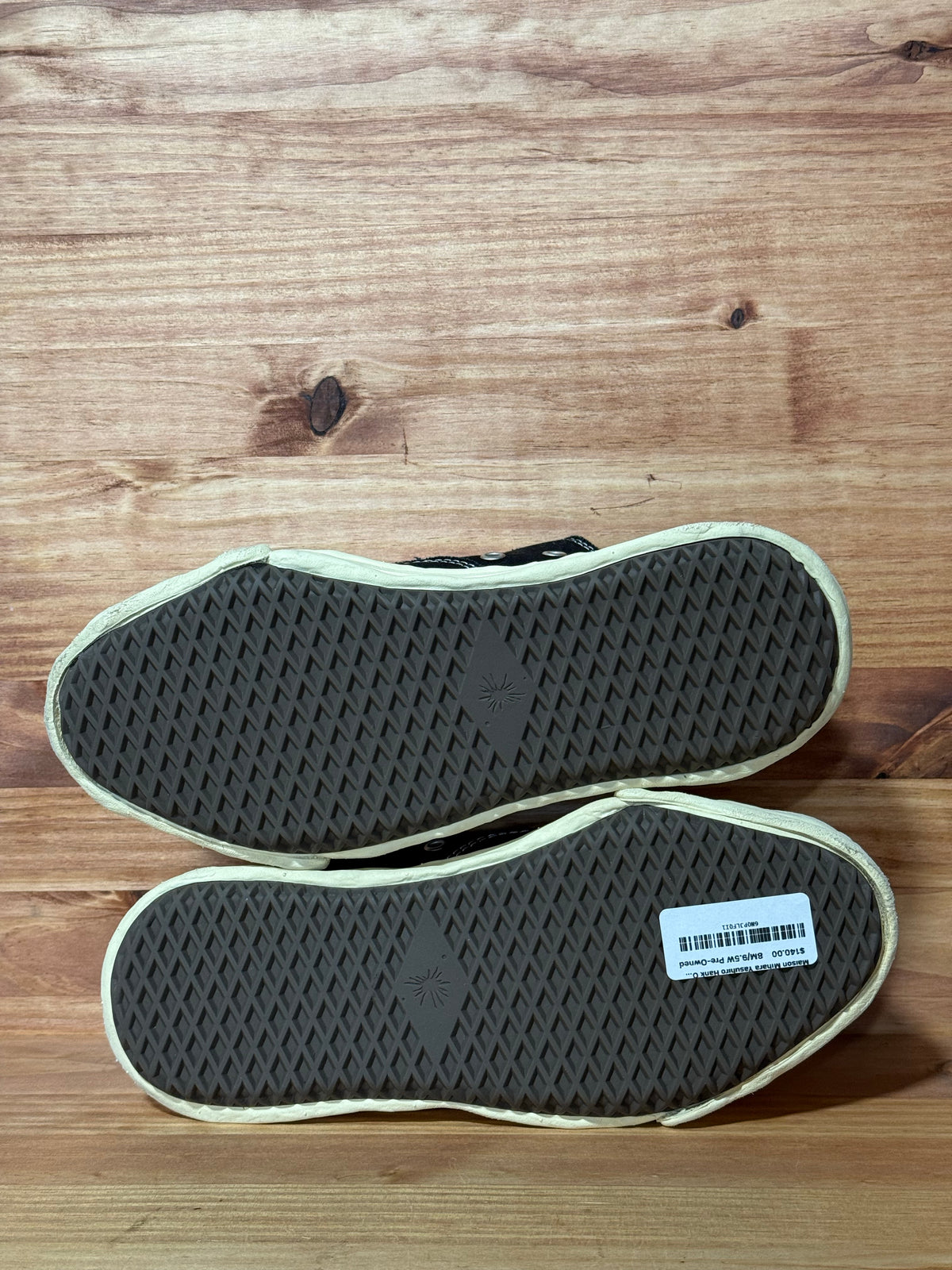 Maison Mihara Yasuhiro Hank OG Sole Canvas Low Black