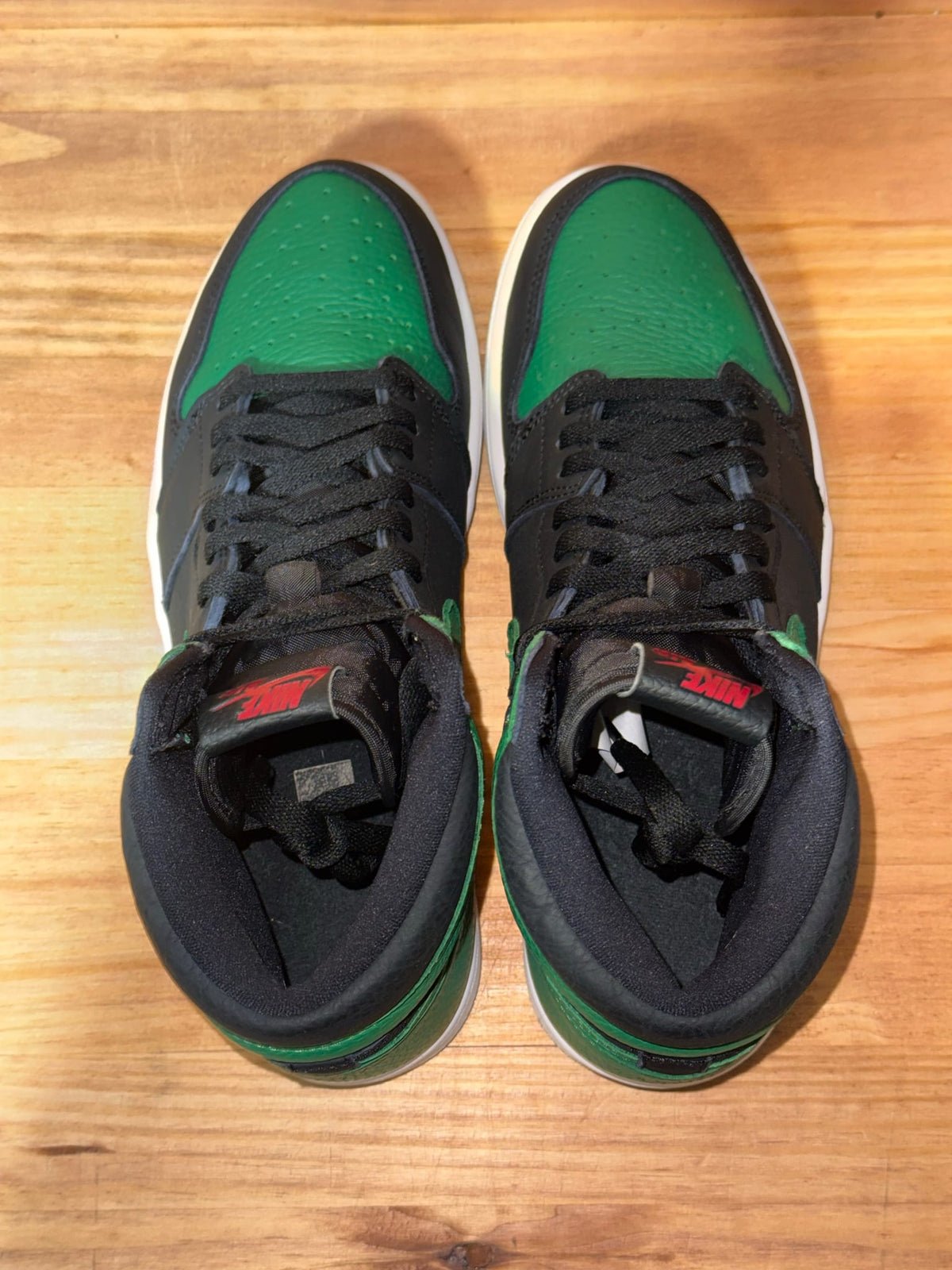 Jordan 1 Retro High Pine Green Black - Size 10.5