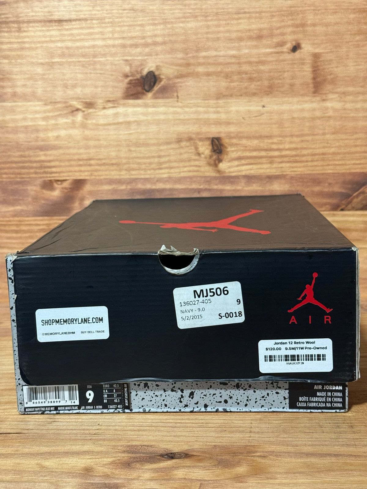 Jordan 12 Retro Wool