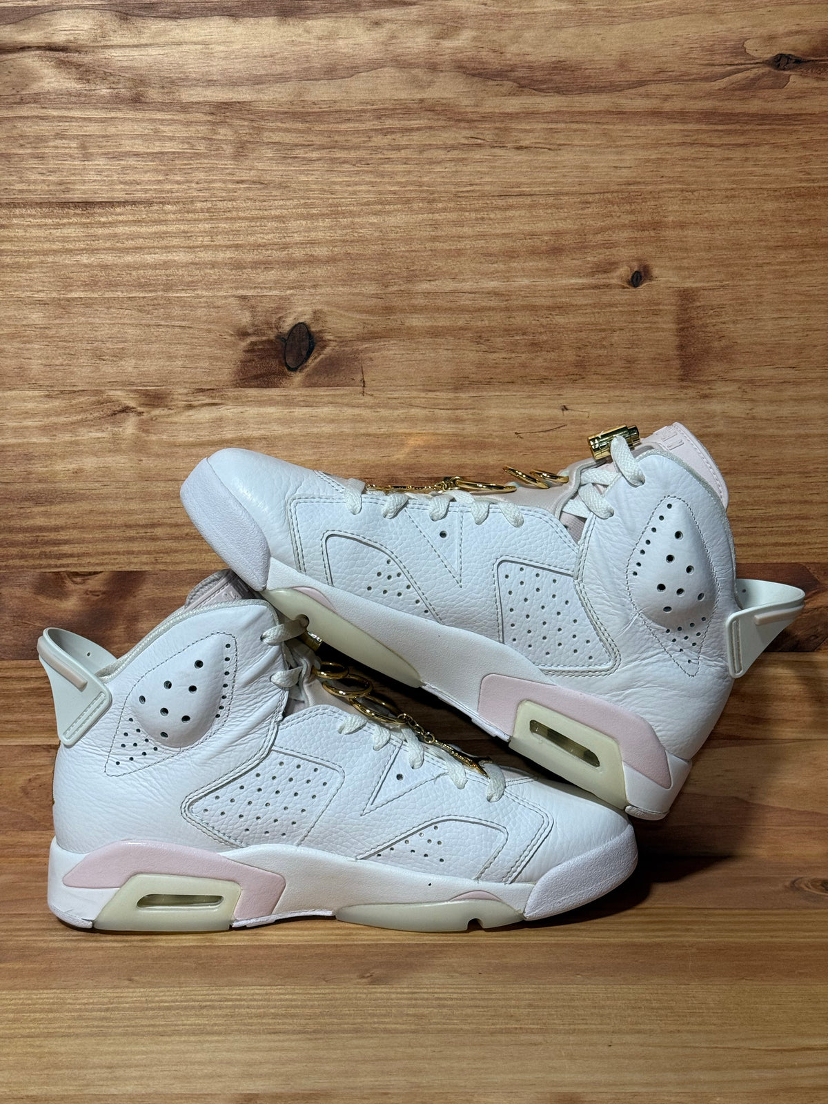 Jordan 6 Retro Gold Hoops (Women's)