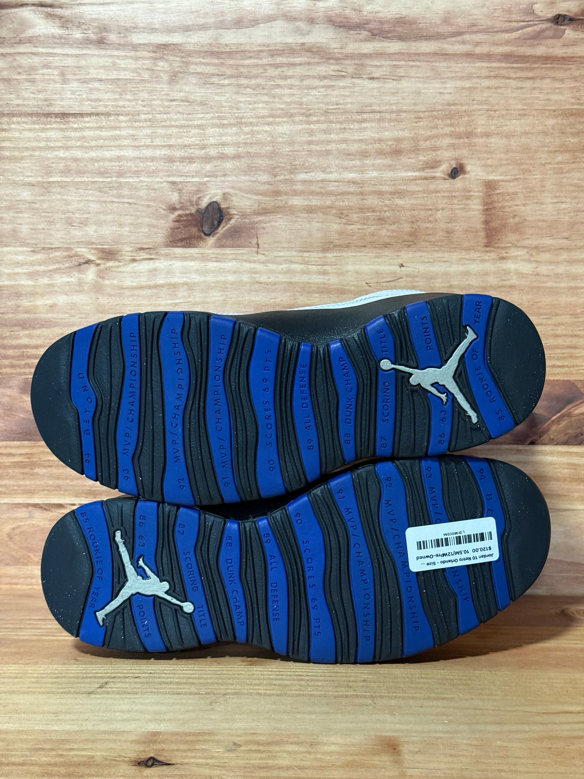 Jordan 10 Retro Orlando - Size 10.5