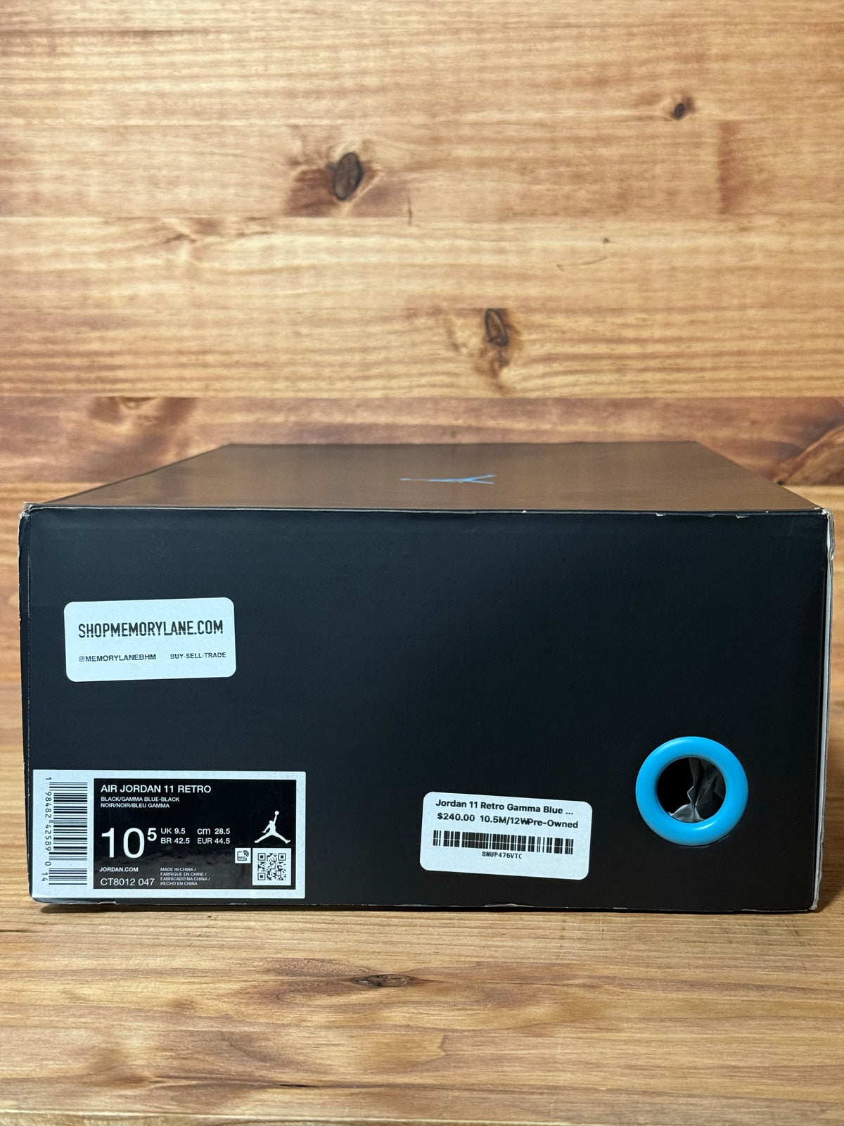 Jordan 11 Retro Gamma Blue (2025)