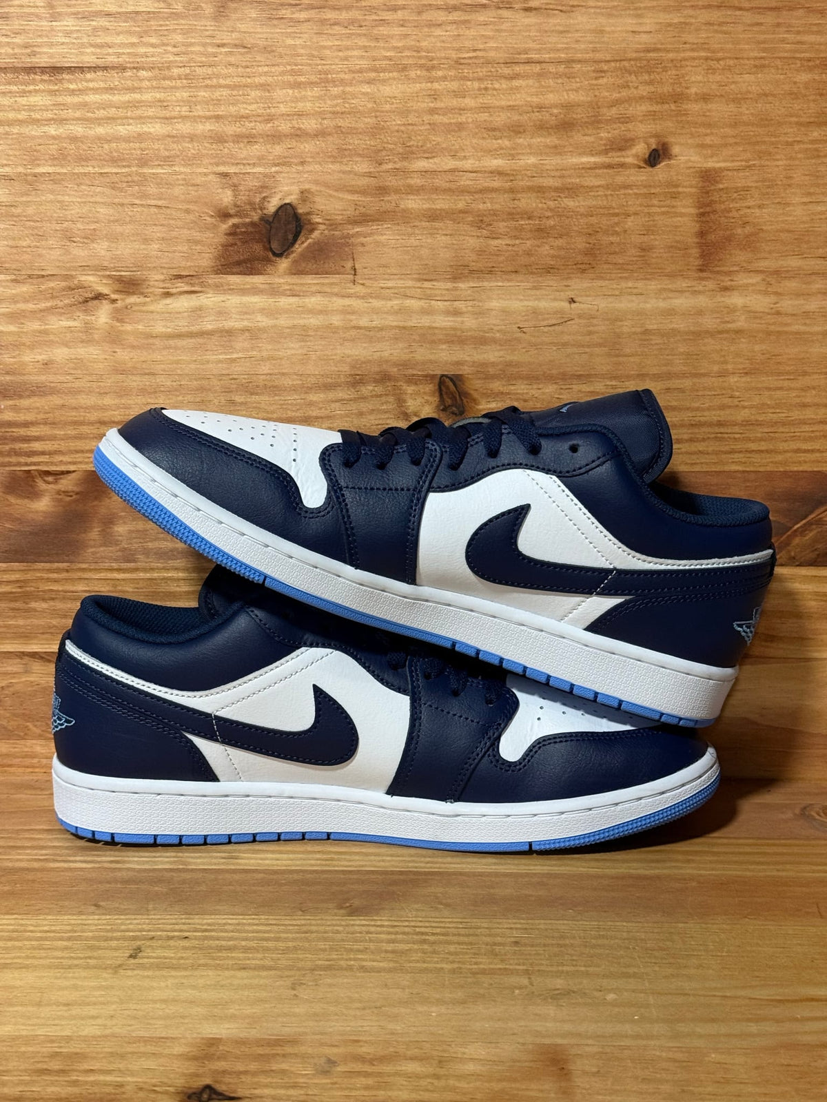 Jordan 1 Low Midnight Navy University Blue - 11