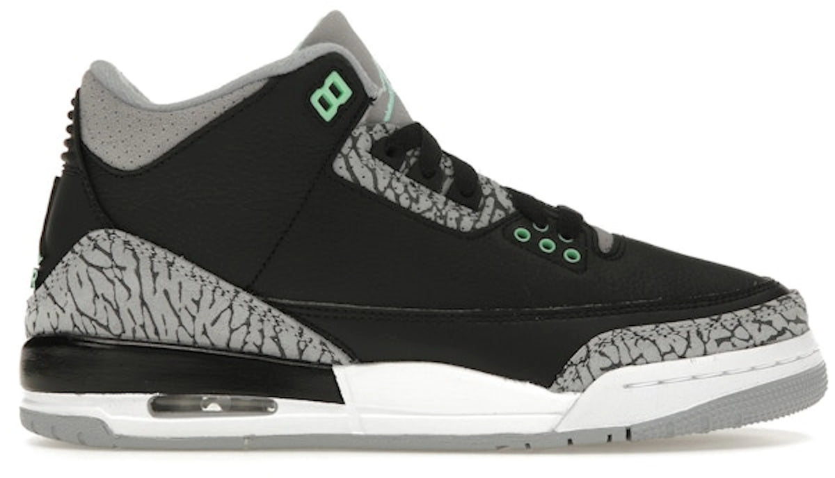 Jordan 3 Retro Green Glow (GS)