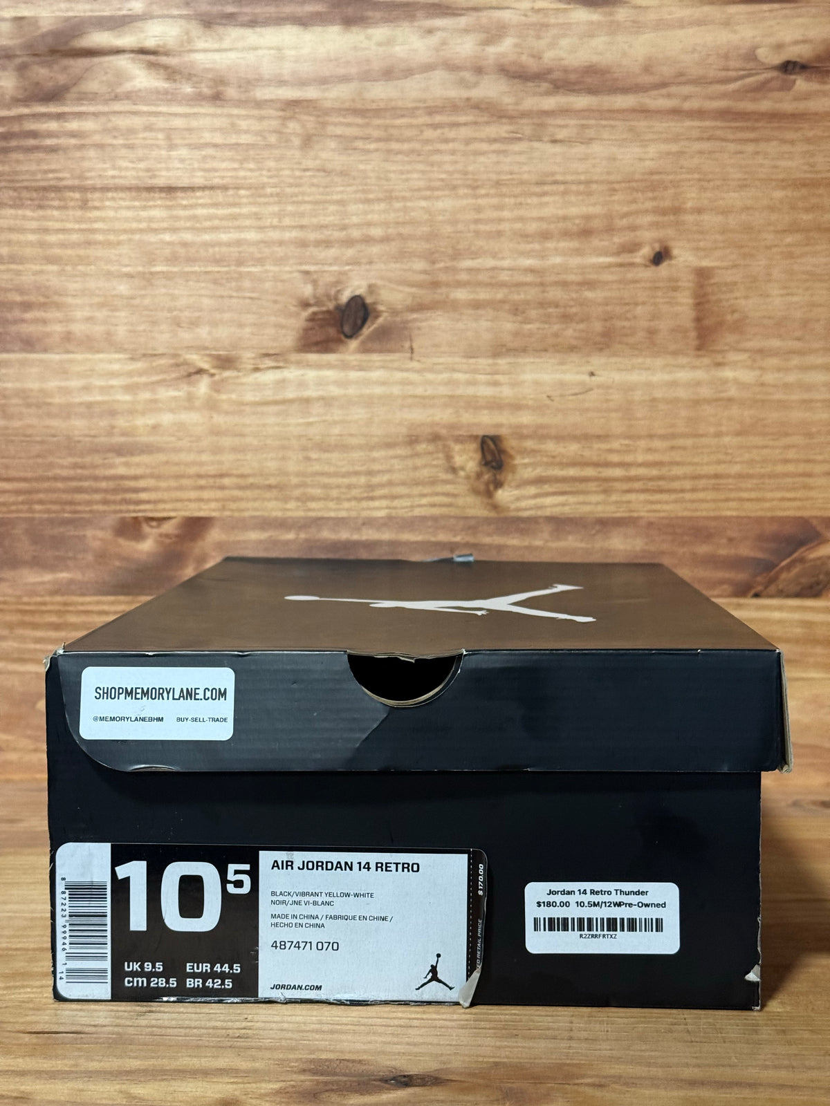 Jordan 14 Retro Thunder