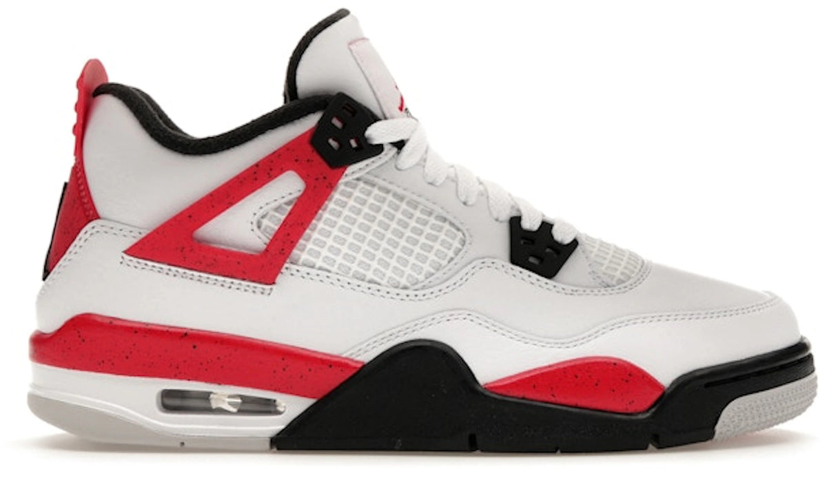 Jordan 4 Retro Red Cement (GS) - Size 7Y