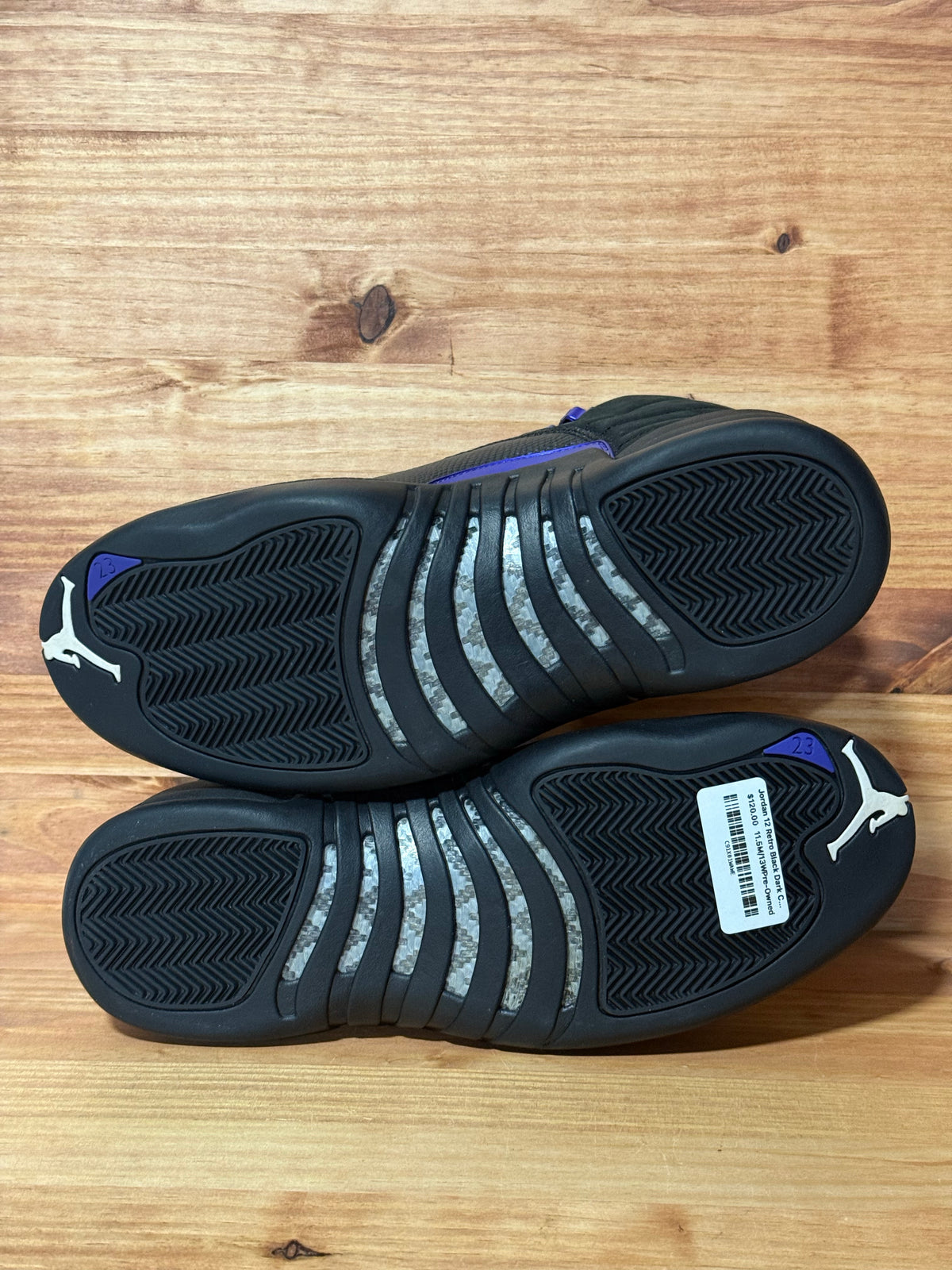 Jordan 12 Retro Black Dark Concord