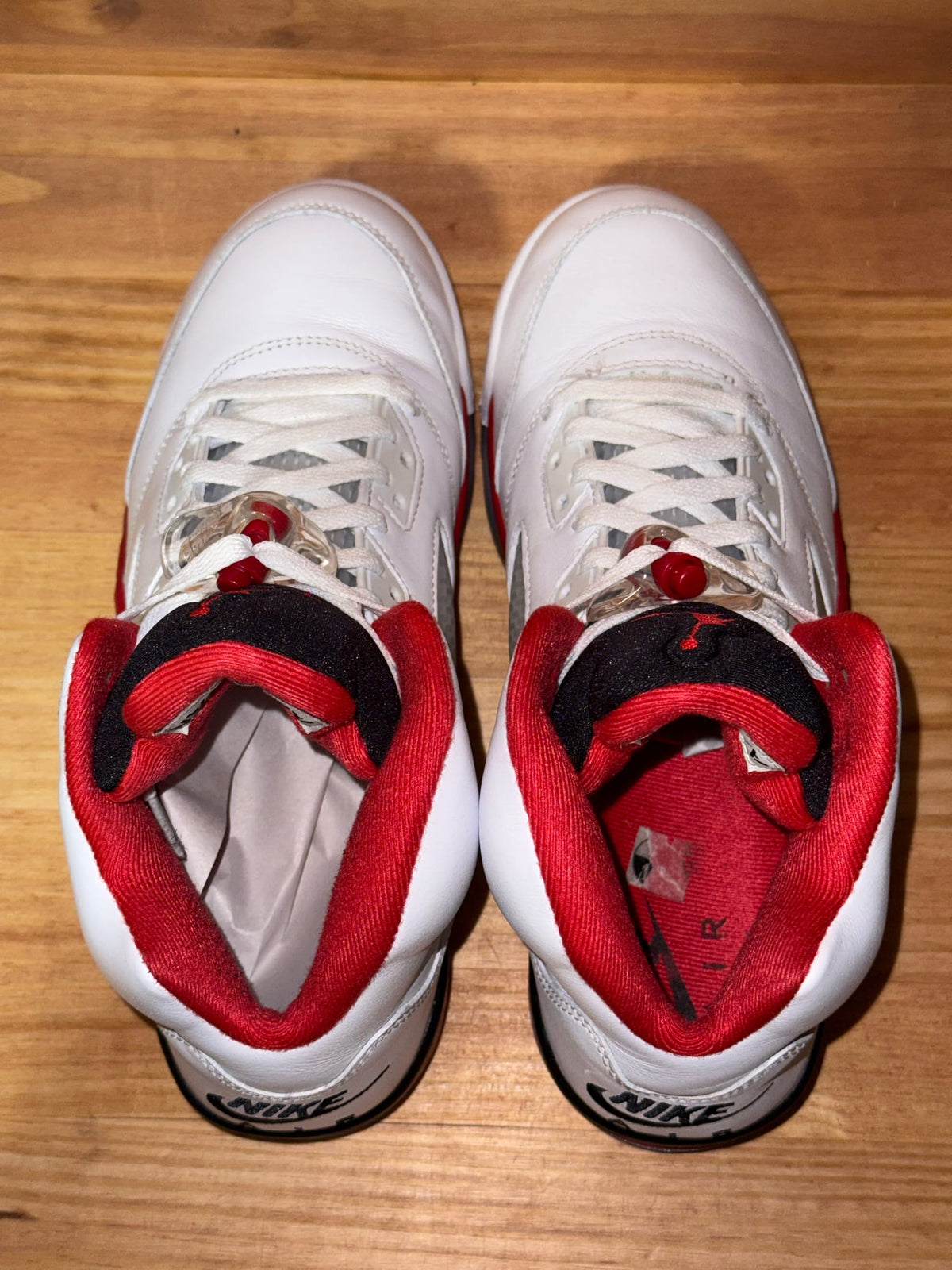 Jordan 5 Retro Fire Red Black Tongue (2025) - Size 10.5