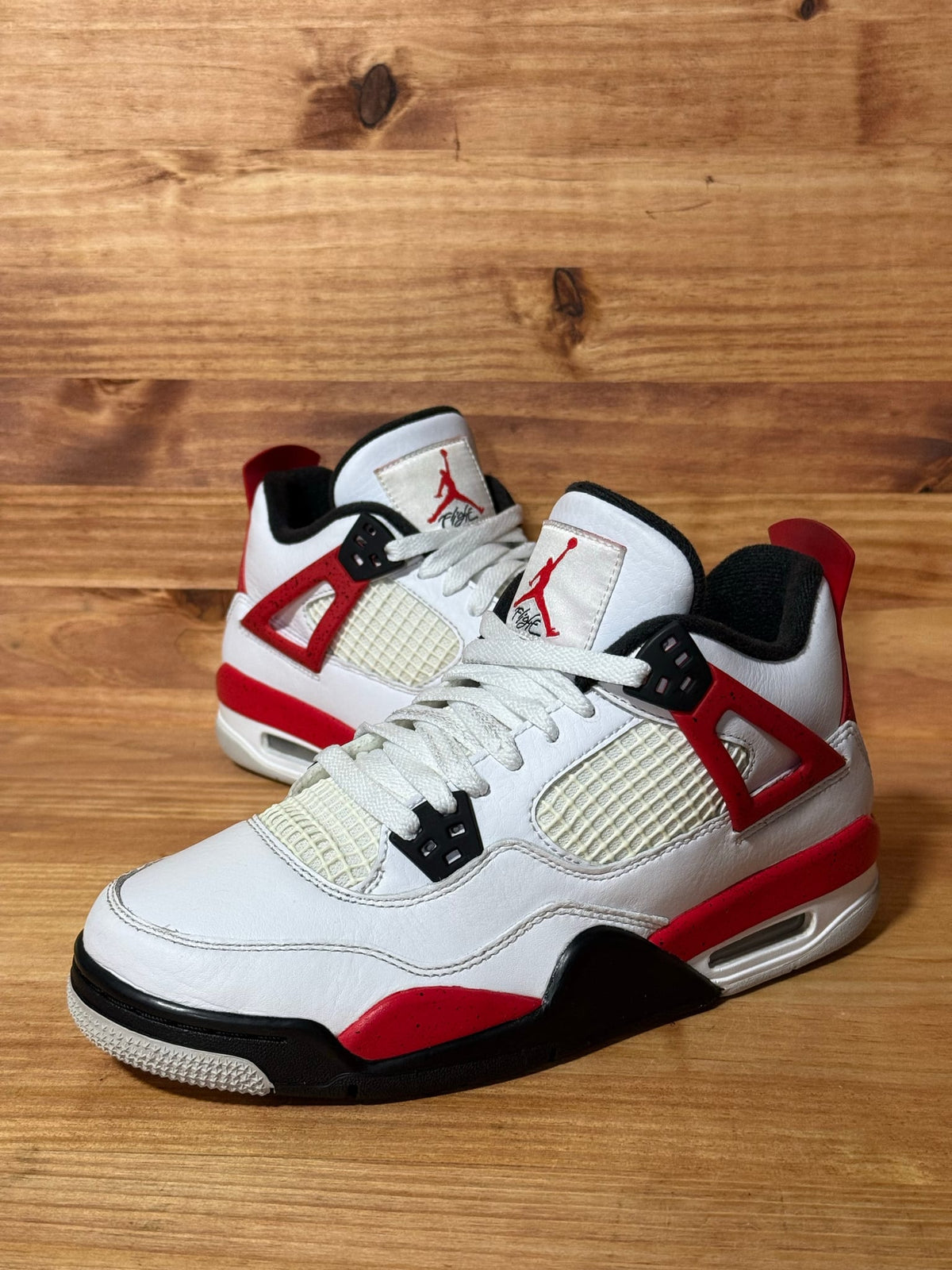 Jordan 4 Retro Red Cement (GS) - Size 6Y
