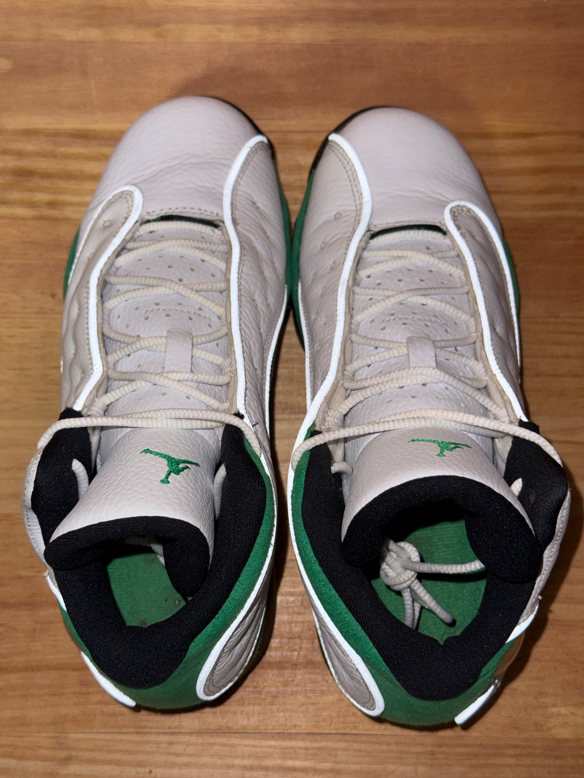 Jordan 13 Retro White Lucky Green (GS)