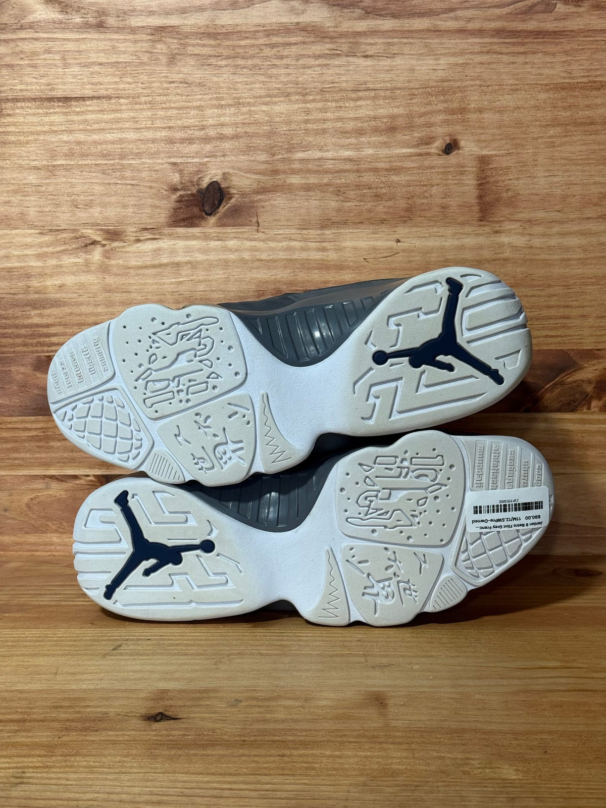 Jordan 9 Retro Flint Grey French Blue (2026) - Size 11