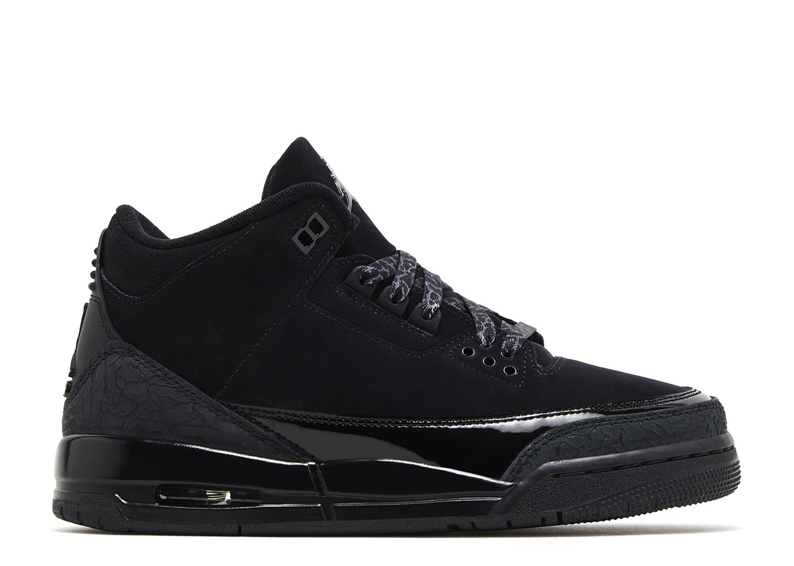 Air Jordan 3 Retro GS Black Cat 2025