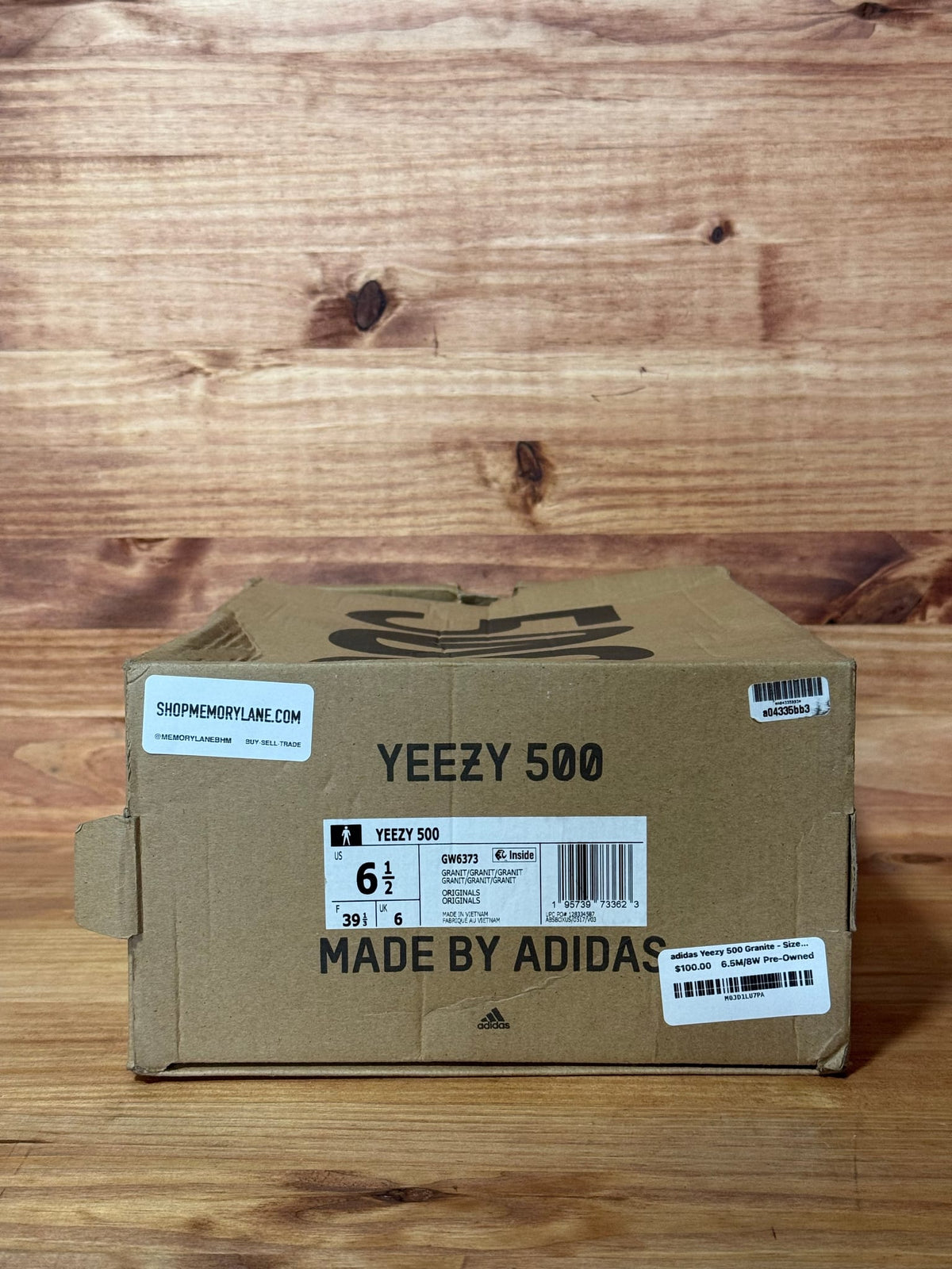 adidas Yeezy 500 Granite - Size 6.5M