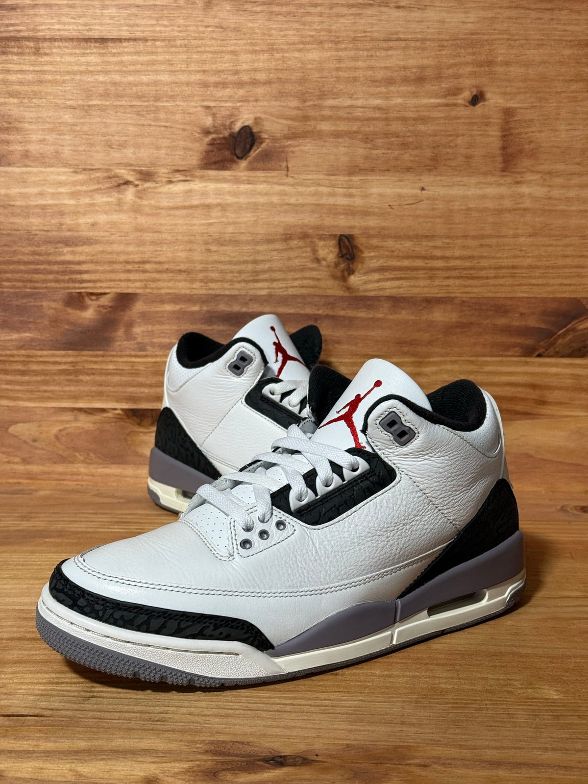 Jordan 3 Retro Cement Grey - Size 8.5