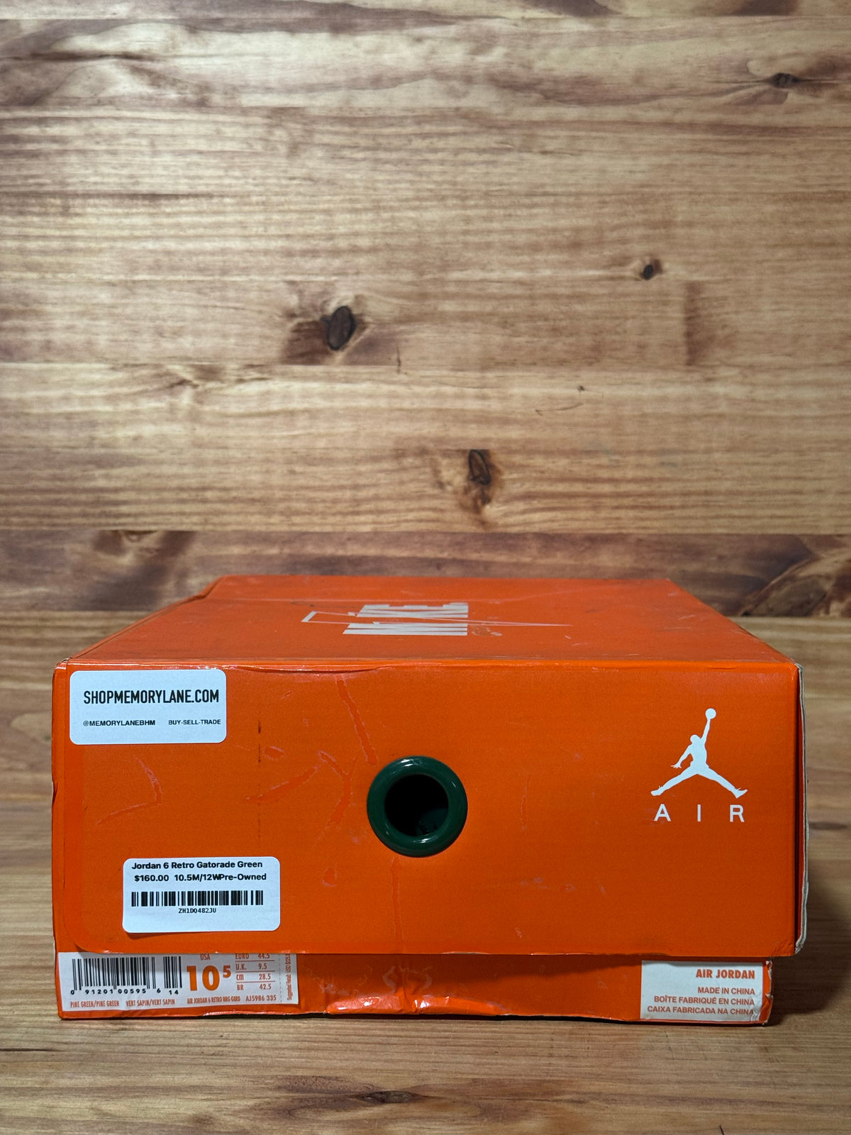 Jordan 6 Retro Gatorade Green