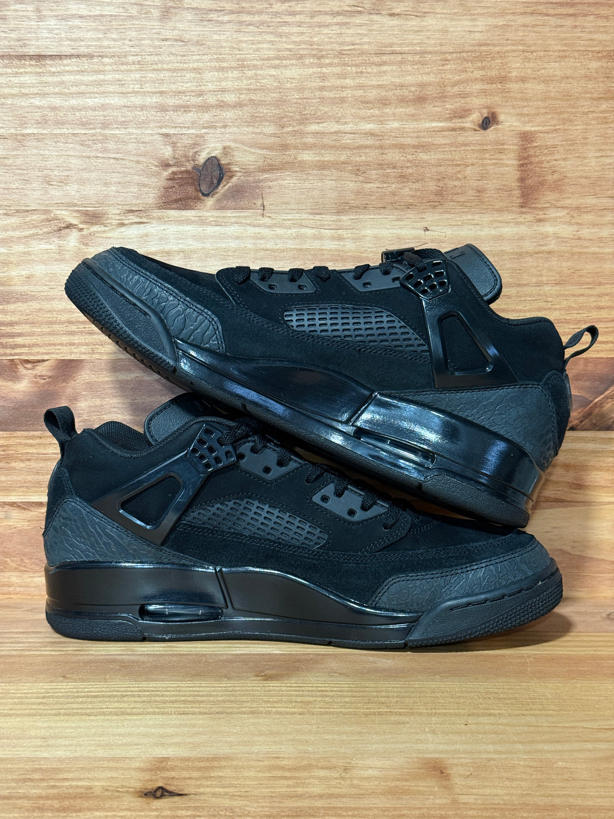 Jordan Spizike Low Black Cat