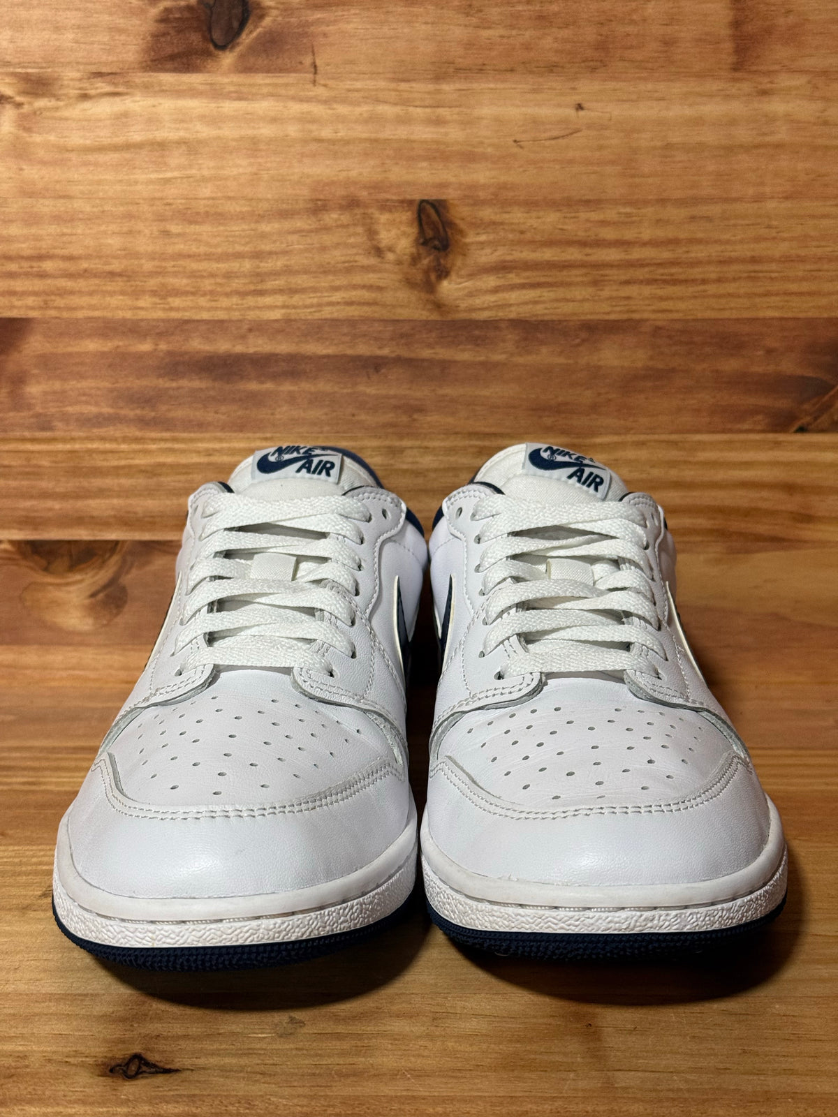 Jordan 1 Retro Low '85 Metallic Blue - Size 10