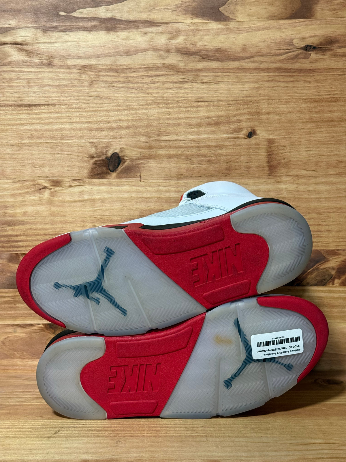 Jordan 5 Retro Fire Red Black Tongue (2025)