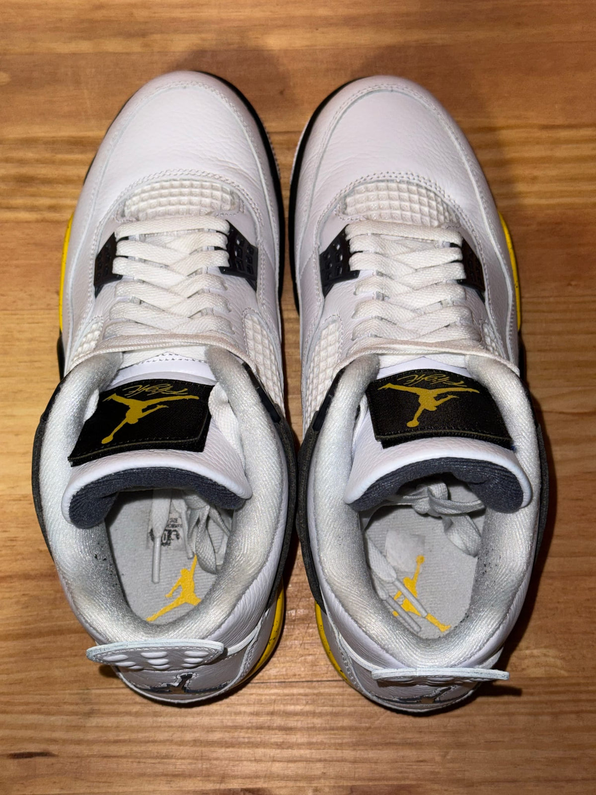 Jordan 4 Retro Rare Air Tour Yellow - Size 10.5
