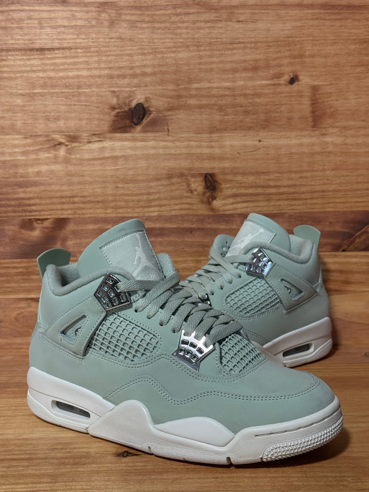Jordan 4 Retro Seafoam Sail (Women's)