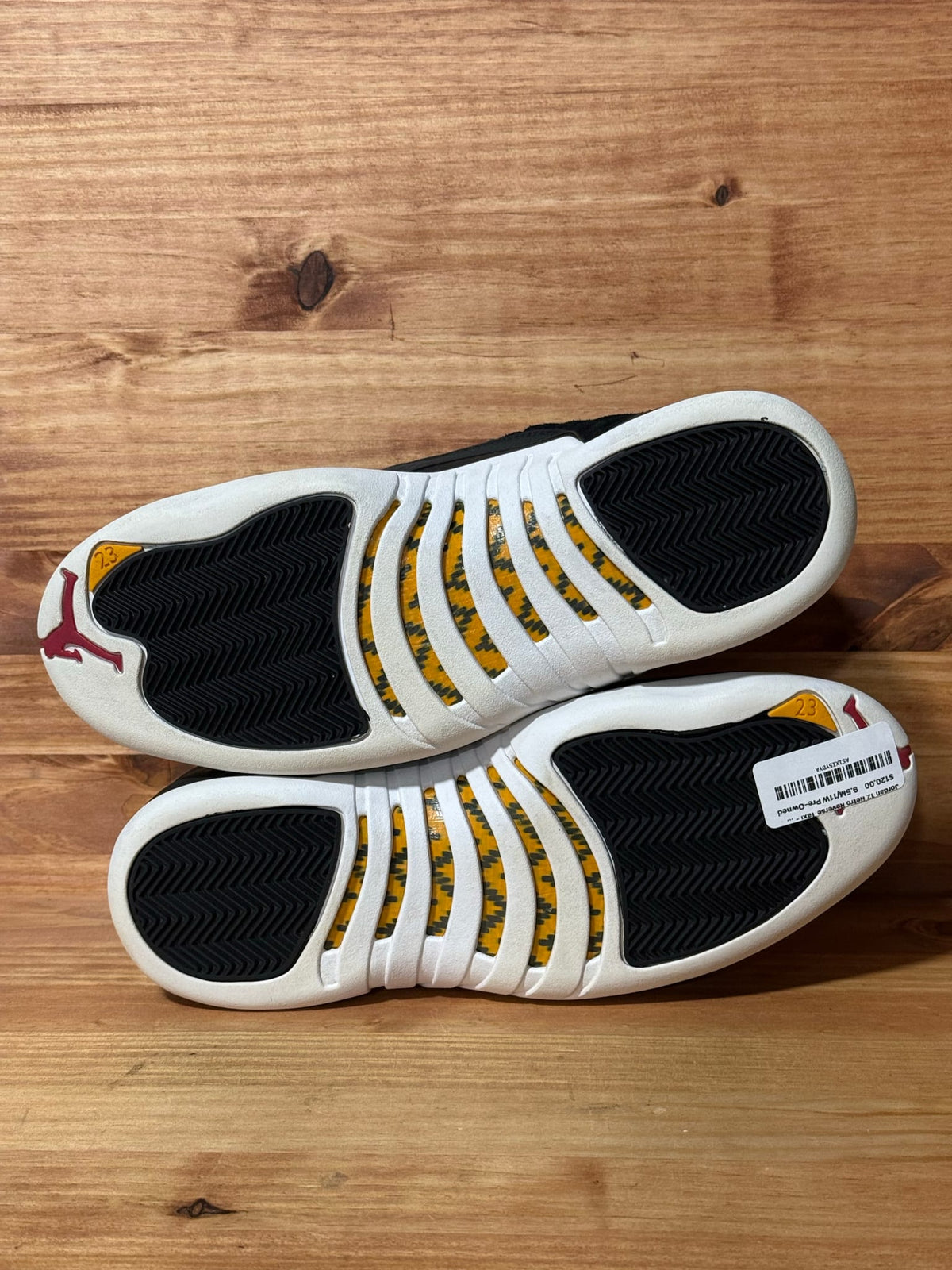 Jordan 12 Retro Reverse Taxi - Size 9.5
