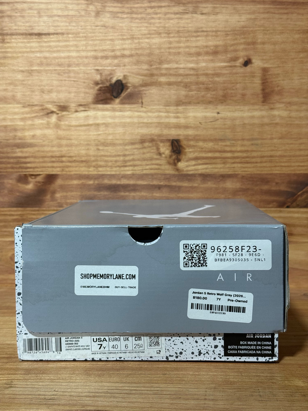 Jordan 5 Retro Wolf Grey (2026) (GS)
